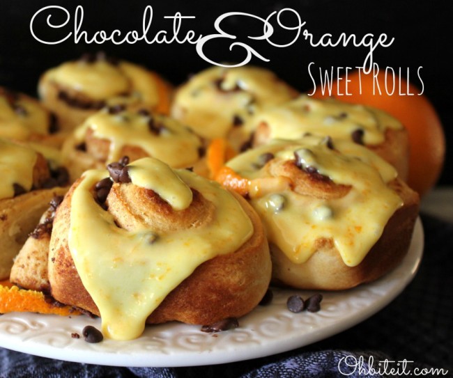 Chocolate & Orange Sweet Rolls!