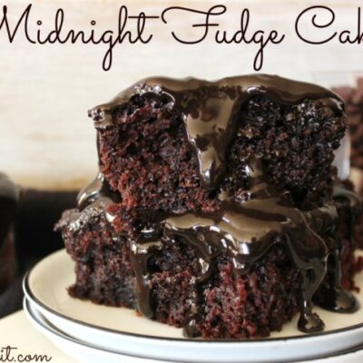 ~Midnight Fudge Cake!