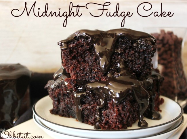 Midnight Fudge Cake!