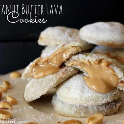 ~Peanut Butter Lava Cookies!
