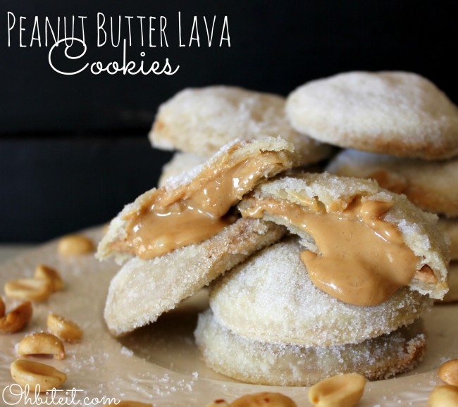 Peanut Butter Lava Cookies!