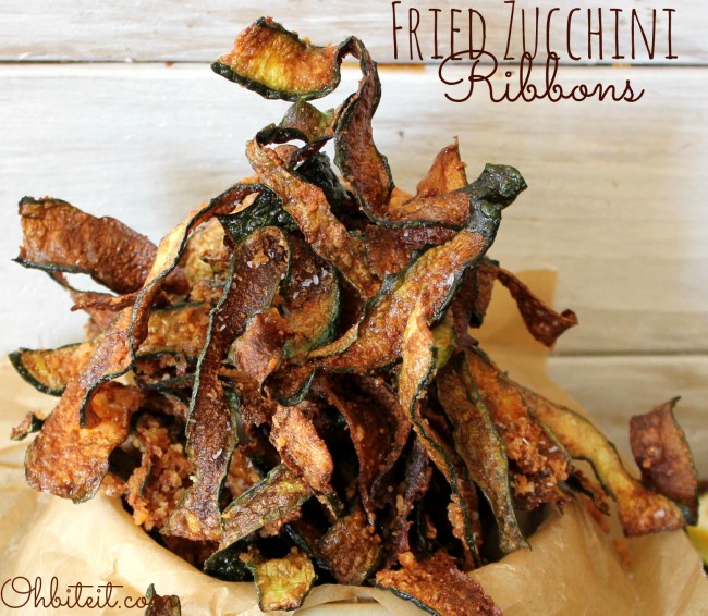 Fried Zucchini Ribbons!