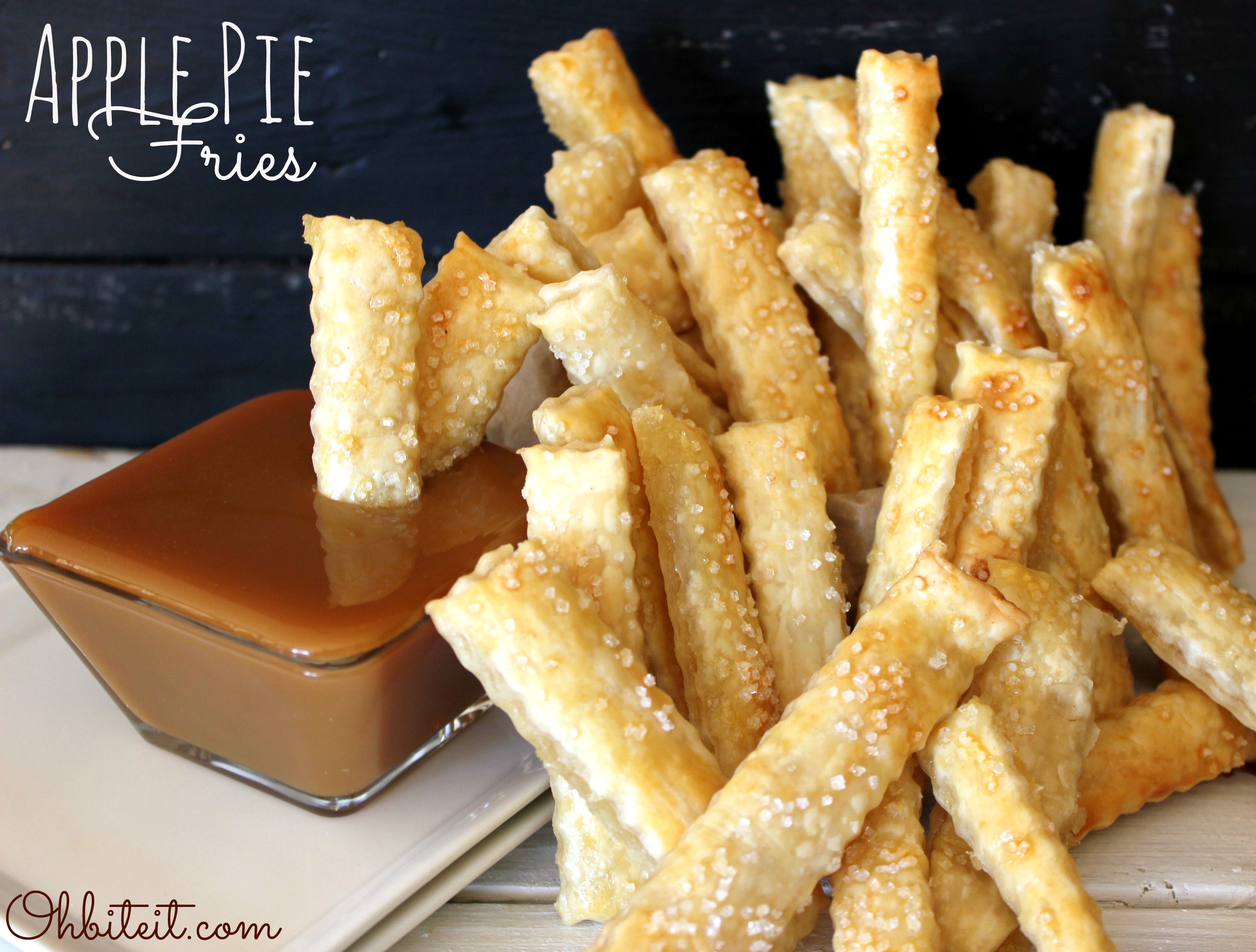 Apple Fries (with Caramel Dip)