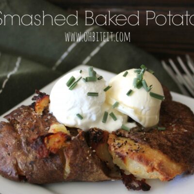 ~Smashed Baked Potatoes!