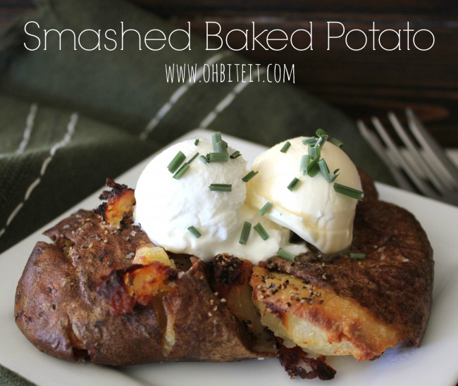Smashed Baked Potatoes!