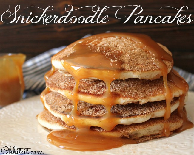 Snickerdoodle Pancakes!