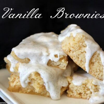 ~Vanilla Brownies!