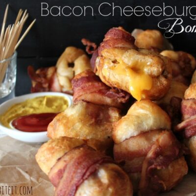 ~Bacon Cheeseburger Bombs!