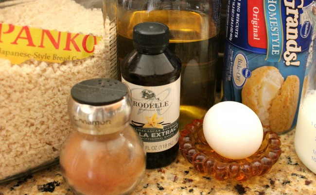Fried Bread Pudding Supplies!