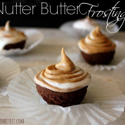 ~Nutter Butter Frosting!