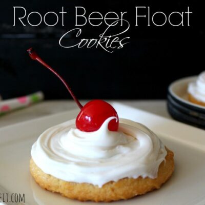 ~Root Beer Float Cookies!