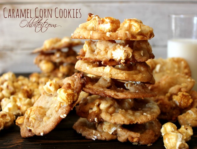Caramel Corn Cookies!