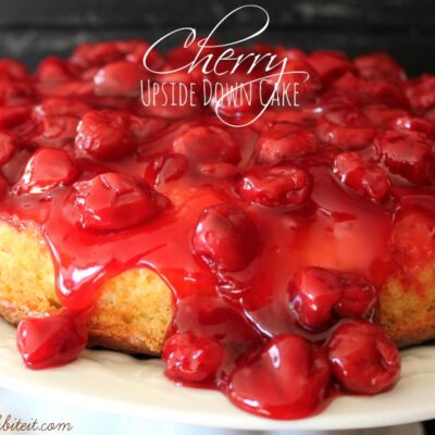 ~Cherry Upside Down Cake!