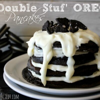 ~'Double Stuf' OREO Pancakes!