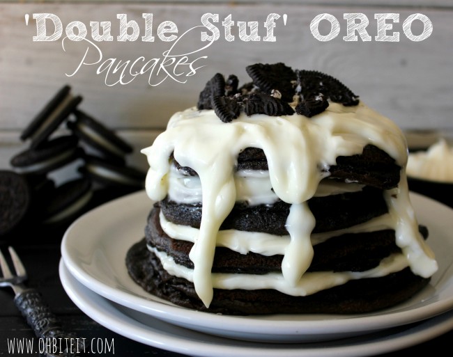 'Double Stuf' OREO Pancakes!