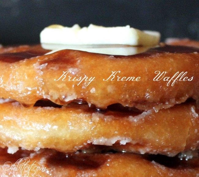 Krispy Kreme Waffles!