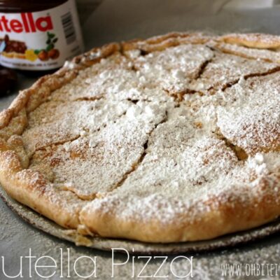 ~Nutella Pizza!