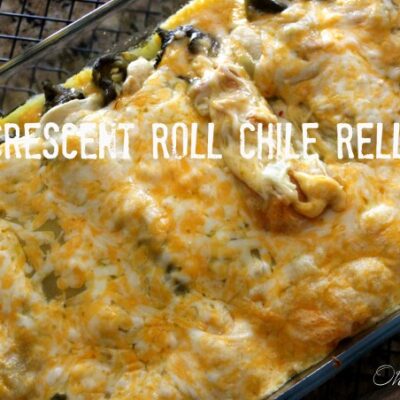 ~Crescent Roll Chile Rellenos!