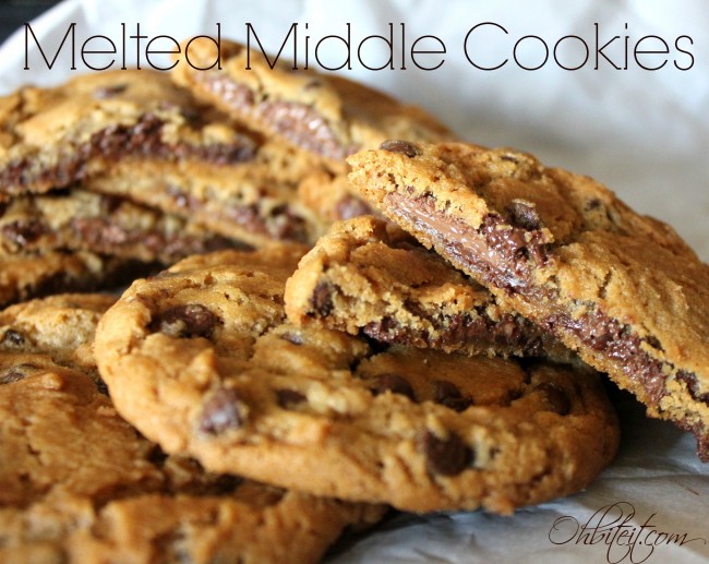Melted Middle Cookies!