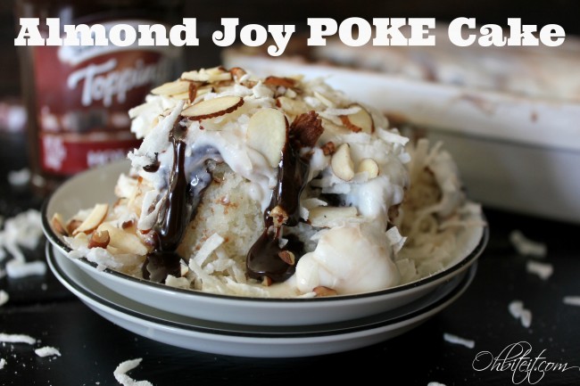 Almond Joy Poke Cake!