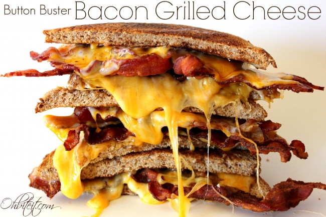 Bacon Grilled Cheese~