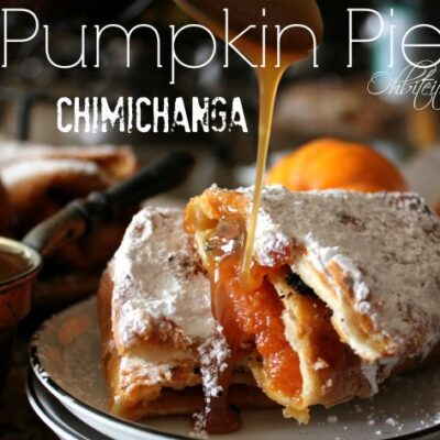~Pumpkin Pie Chimichanga!