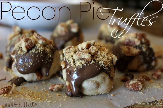 Pecan Pie Truffles!
