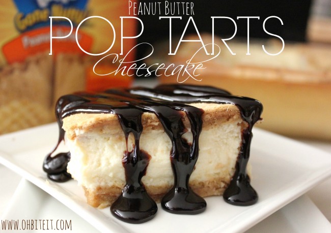 Peanut Butter Pop Tarts Cheesecake!