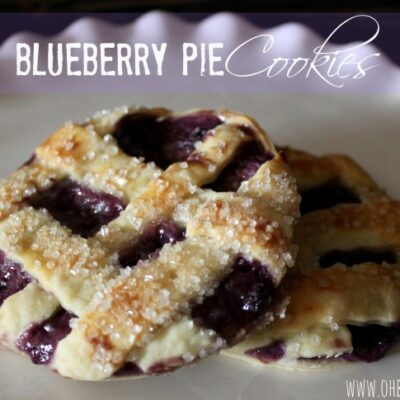 ~Blueberry Pie Cookies!