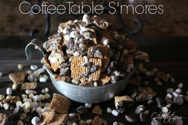 Coffee Table S'mores!