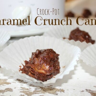 ~Crock-Pot Caramel Crunch Candy!