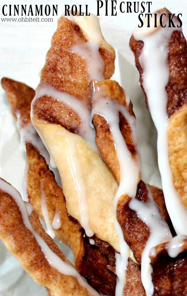 ~Cinnamon Roll Pie Crust Sticks!