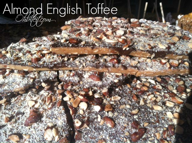 Almond English Toffee!