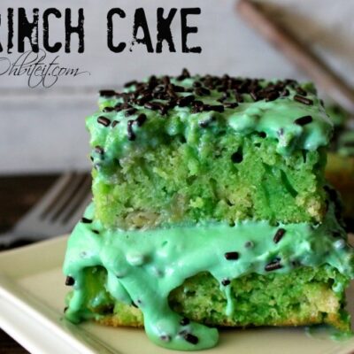 ~Grinch Cake!
