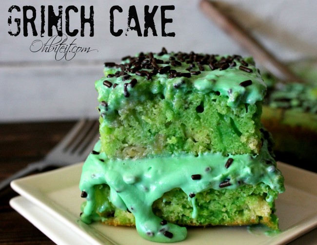 Grinch Cake!