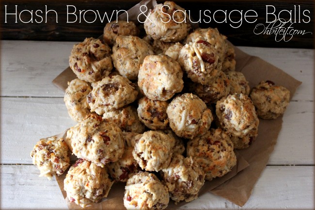 Hash Brown & Sausage Balls!