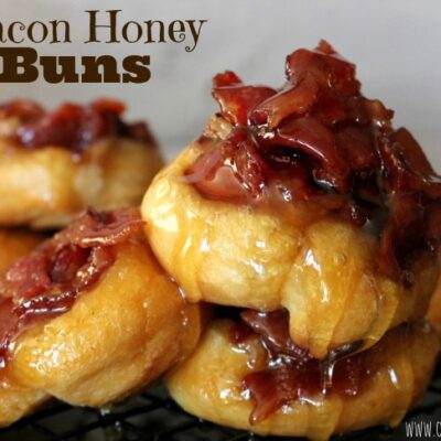 ~Bacon Honey Buns!