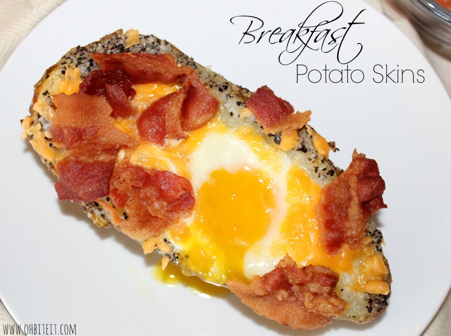 Breakfast Potato Skins!