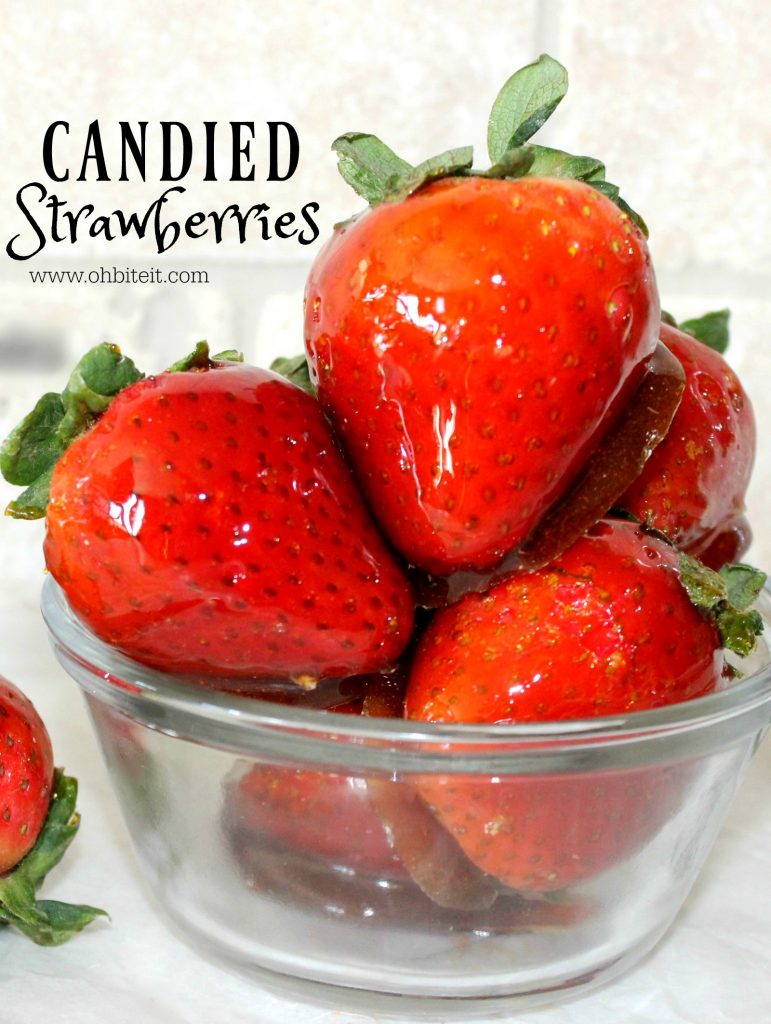 ~Candied Strawberries!