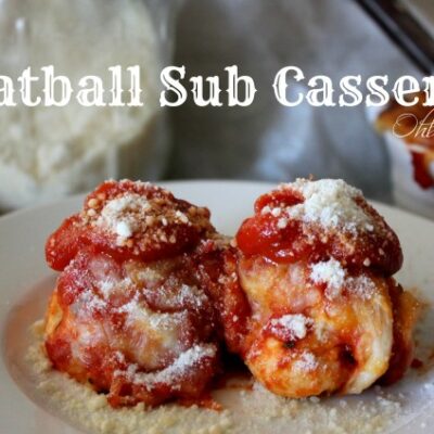 ~Meatball Sub Casserole!