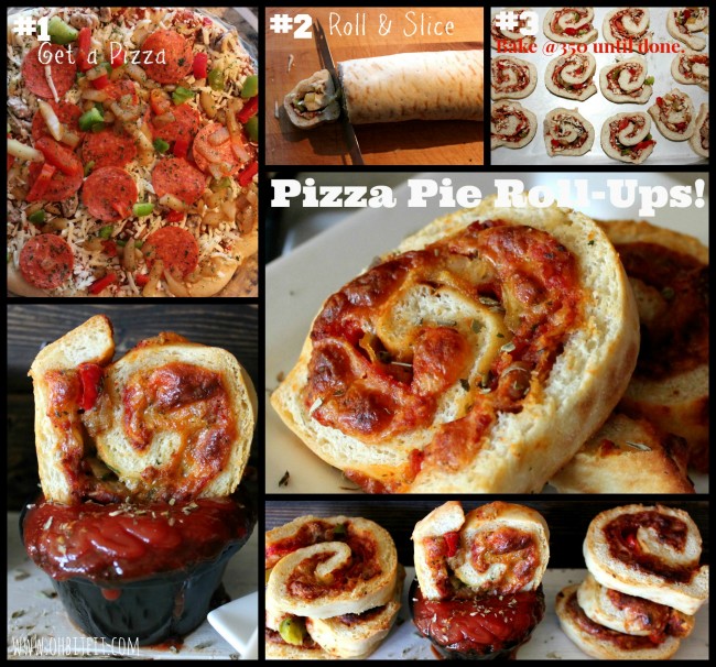 Pizza Pie Roll-Ups!