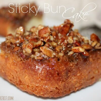 ~Sticky Bun Cake!