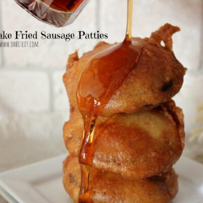 ~Pancake Fried Sausage Patties!