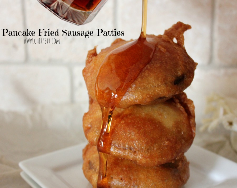 Pancake Fried Sausage Patties!