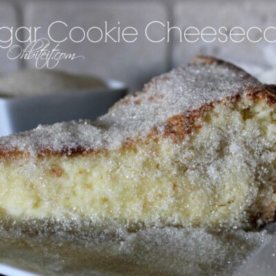 ~Sugar Cookie Cheesecake!