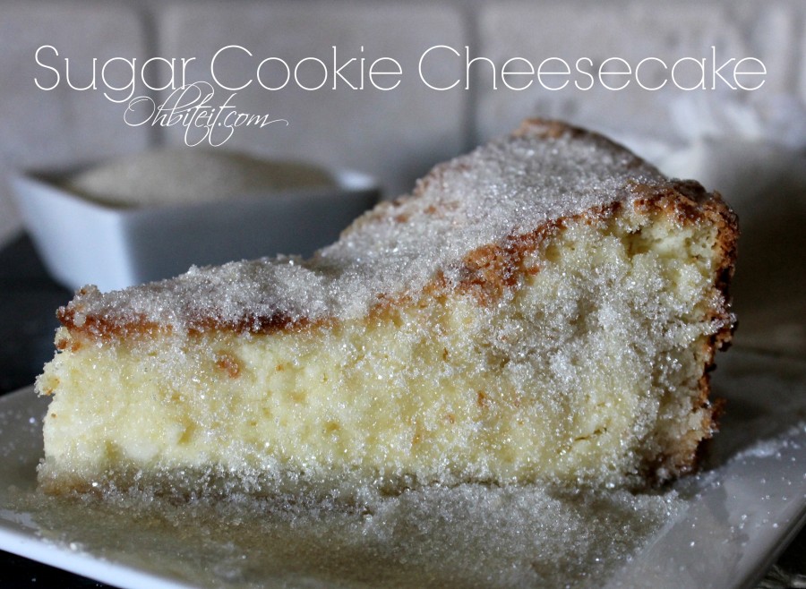 Sugar Cookie Cheesecake!