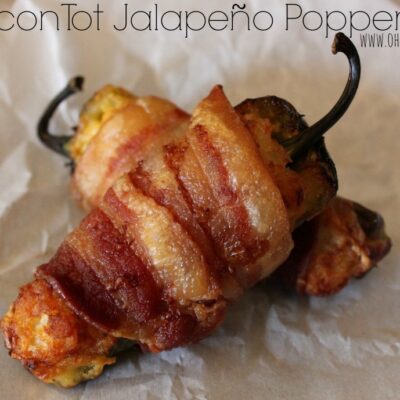 ~Bacon Tot Jalapeño Poppers!