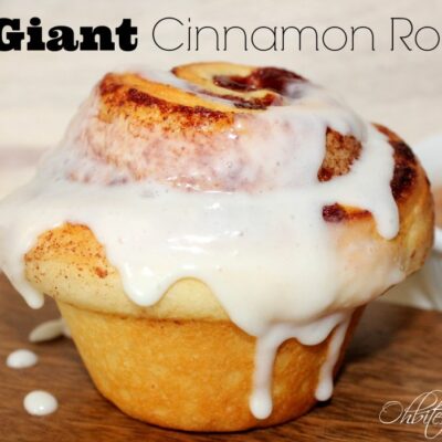 ~ {How to make} Giant Cinnamon Rolls!