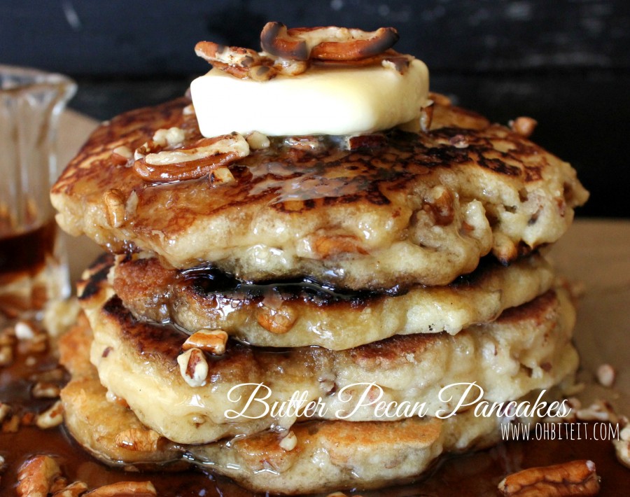 ~Butter Pecan Pancakes!