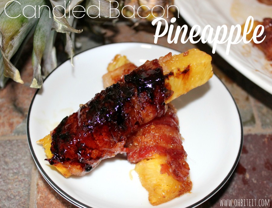 Candied Bacon Pineapple!